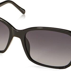 Women's Oval Sunglasses Plastic Black 54mm UV Protection Fashion Eyewear